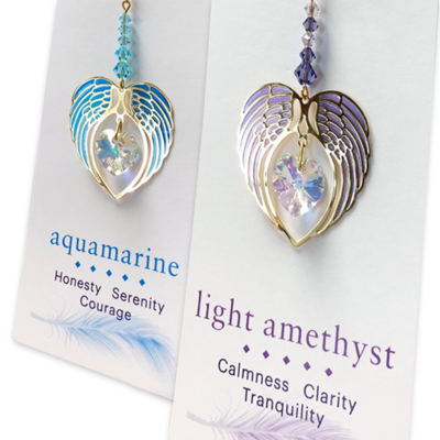 Packaged Angel Wing Heart